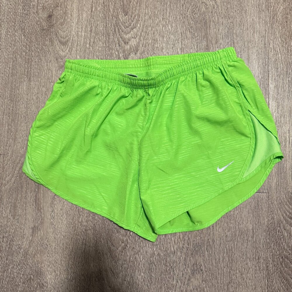 Nike Women’s Dri-FIT Green Athletic Shorts